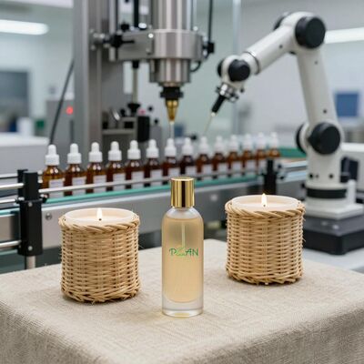 नि:शुल्क नमूने के साथ सुगंधित मोमबत्ती उत्पादन के लिए सोया मोमबत्ती सुगंध इलंग-इलंग गुलाब सार तेल