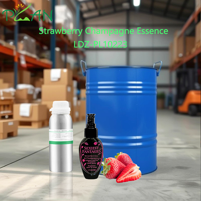 इत्र बनाने/उत्पादन के लिए नि:शुल्क नमूना उच्च सांद्रता शारीरिक सुगंध स्ट्रॉबेरी शैंपेन एसेंस तेल